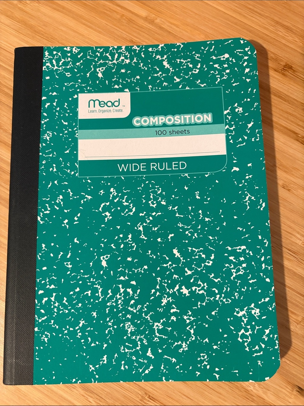 2 Mead Composition Notebooks - Red & Green Wide Ruled 100 Sheets - Picture 2 of 6